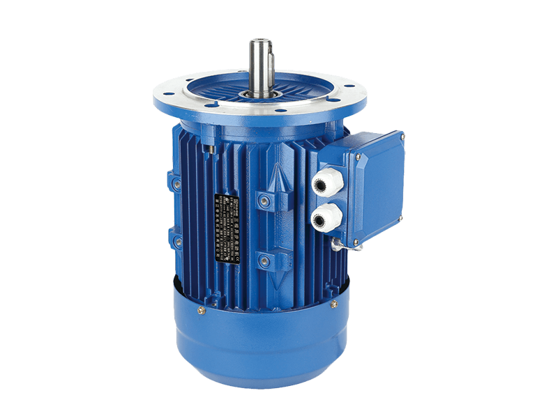 Motor asincrónico trifásico serie MS con carcasa de aluminio