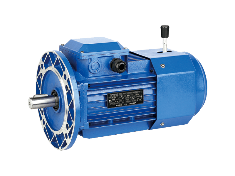 Motor asíncrono trifásico con freno electromagnético DC serie YEJ