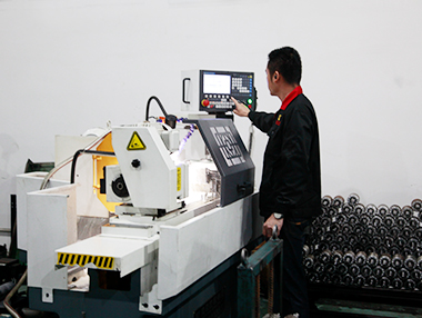 two worker checking dimension of 